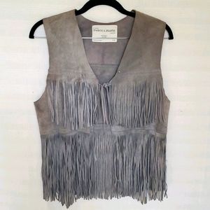 💥Host Pick💥 60s Suede Fringe Vest